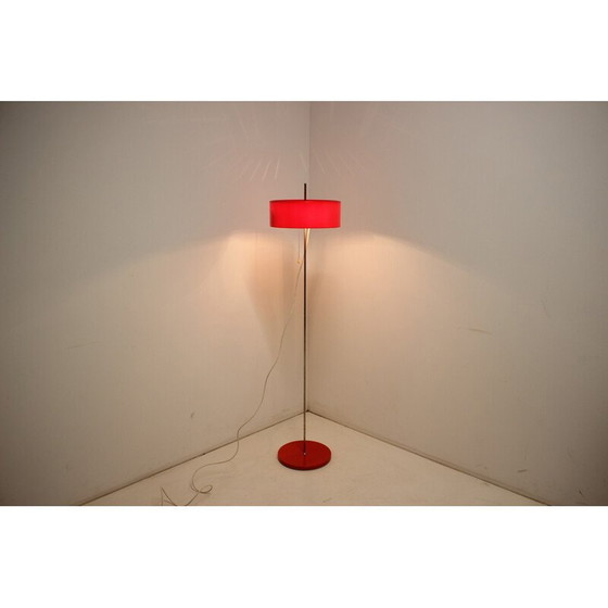Image 1 of Lampada da terra vintage in plastica, cromo e metallo, Cecoslovacchia, anni '60