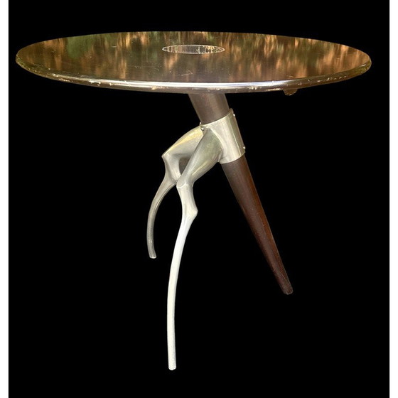 Image 1 of Tavolo vintage in MDF tinto e alluminio fuso di Matthew Hilton per Scp