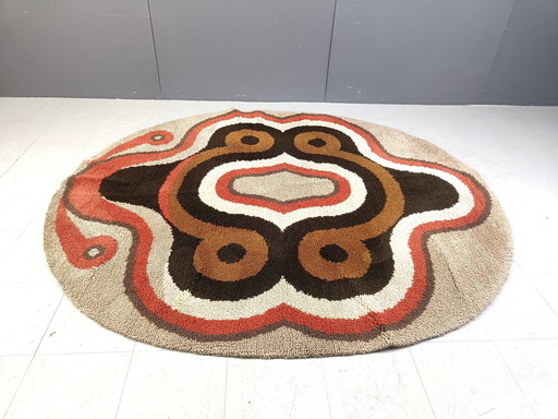 Post Modern Rug, 1970S 