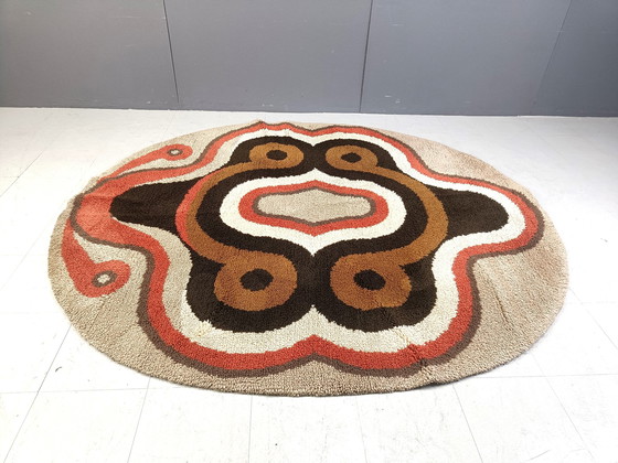 Image 1 of Post Modern Rug, 1970S 