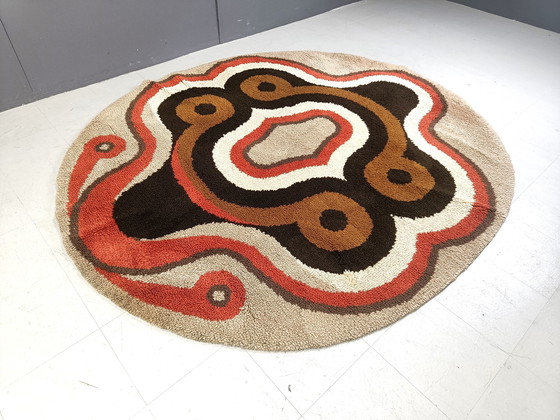 Image 1 of Post Modern Rug, 1970S 