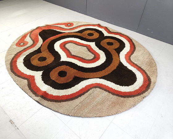 Image 1 of Post Modern Rug, 1970S 