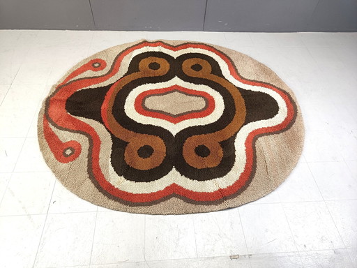 Post Modern Rug, 1970S 