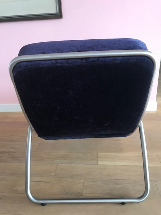 Image 1 of 2x Dijker 20 armchairs + 1x stool