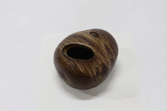 Image 1 of Vintage Jaan Mobach For Mobach Pebble Stone Vase 