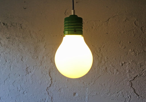 Opaline Glass "Bulb", Italy, 1960S