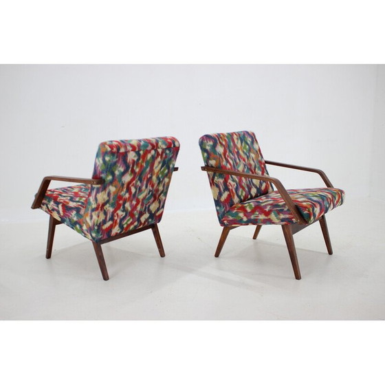 Image 1 of Pair of vintage armchairs, Czechoslovakia 1960