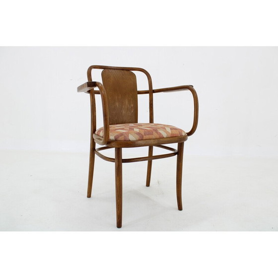 Image 1 of Scrivania vintage in legno curvato per Ton, Cecoslovacchia, 1960