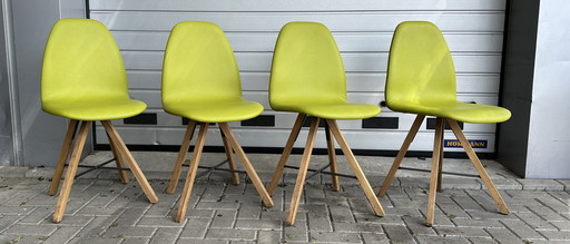 4x Spoinq Square design chairs