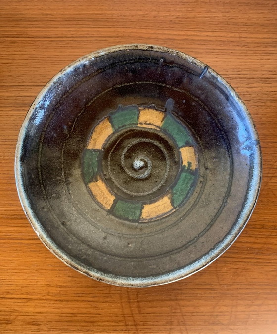 Image 1 of Mid-Century Glazed Earthenware Bowl, California, Usa, 1960’S