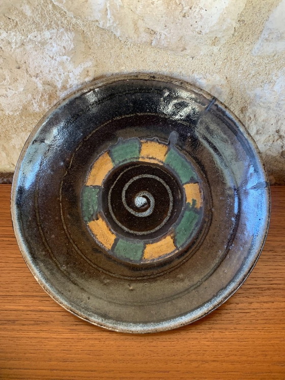 Image 1 of Mid-Century Glazed Earthenware Bowl, California, Usa, 1960’S