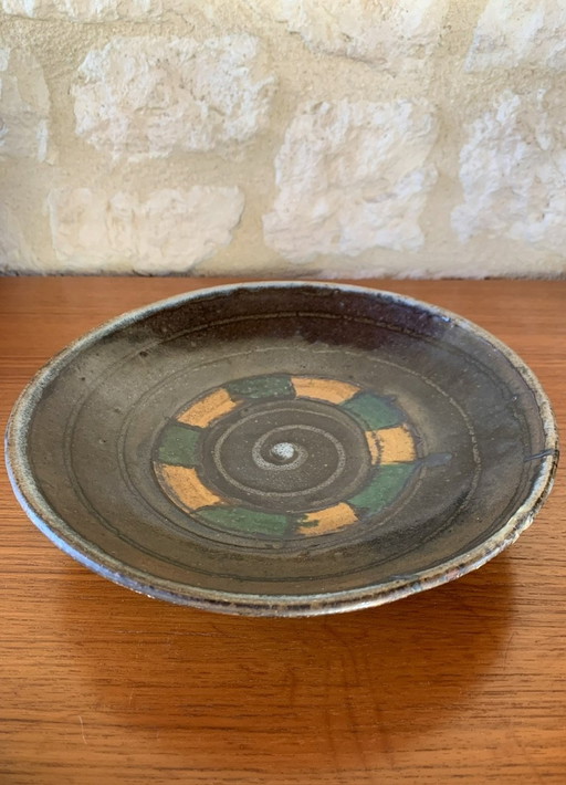 Mid-Century Glazed Earthenware Bowl, California, Usa, 1960’S