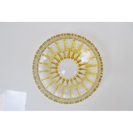 Image 1 of Vintage art glass bowl, Czechoslovakia 1960