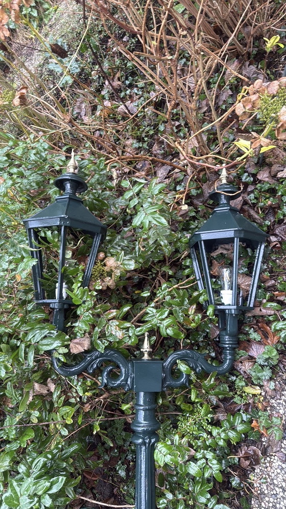 Image 1 of Lantern Pole Lantern Pole Garden Lamp Lighting Garden Lighting Lamp Cast Iron