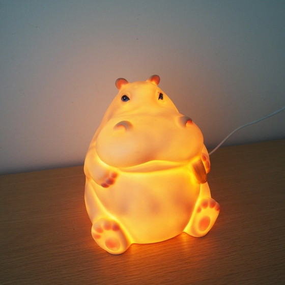 Image 1 of Heico Germany 1980S Moomin Hippo Light