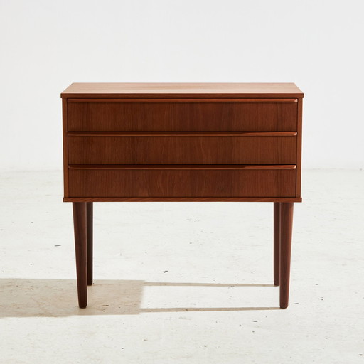 Restored Teak Nightstand