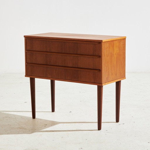 Restored Teak Nightstand