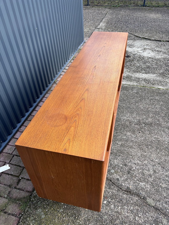 Image 1 of Vintage Sideboard Lowboard Cupboard Television Furniture Teak