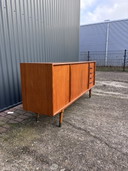 Vintage Sideboard Lowboard Cupboard Television Furniture Teak