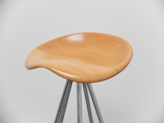 Image 1 of Pair Of 'Jamaica' Swivel Bar Stools By Pepe Cortès For Bd Barcelona, 1990S