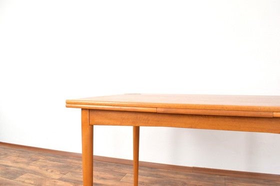 Image 1 of Mid-Century Danish Teak Extendable Dining Table, 1960S.