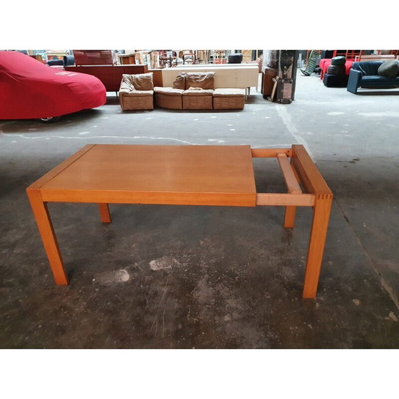 Image 1 of Vintage Oak Dining Table 1976s