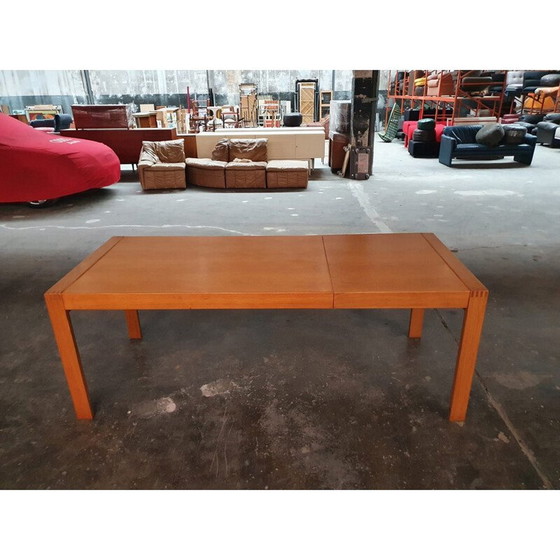 Image 1 of Vintage Oak Dining Table 1976s