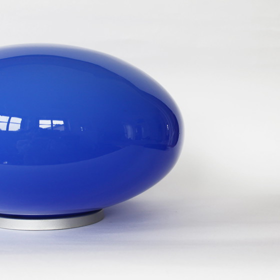 Image 1 of Lampada da tavolo vintage a sfera di vetro XL Eglo