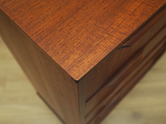 Image 1 of Teak Chest Of Drawers, Danish Design, 1970S, Production: Denmark