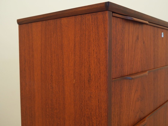 Image 1 of Teak Chest Of Drawers, Danish Design, 1970S, Production: Denmark