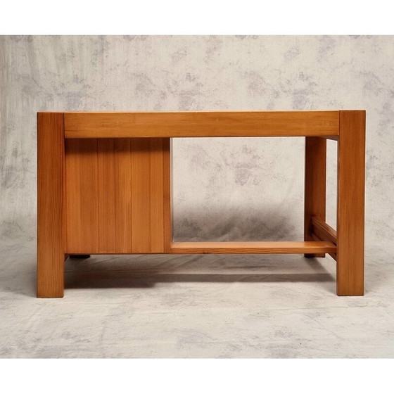Image 1 of Vintage pine desk for La Maison Regain, 1960