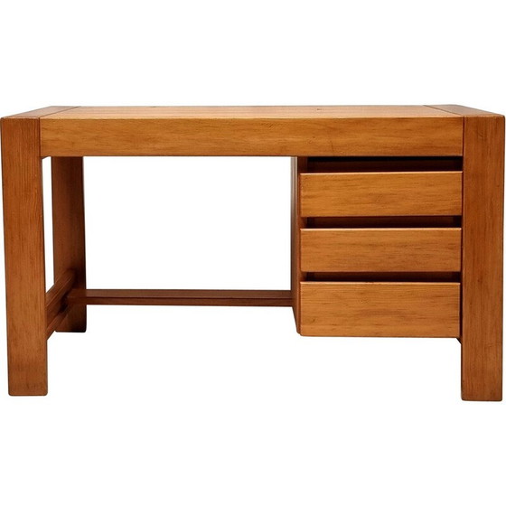 Image 1 of Vintage pine desk for La Maison Regain, 1960