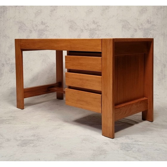 Image 1 of Vintage pine desk for La Maison Regain, 1960