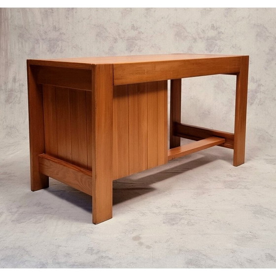 Image 1 of Vintage pine desk for La Maison Regain, 1960
