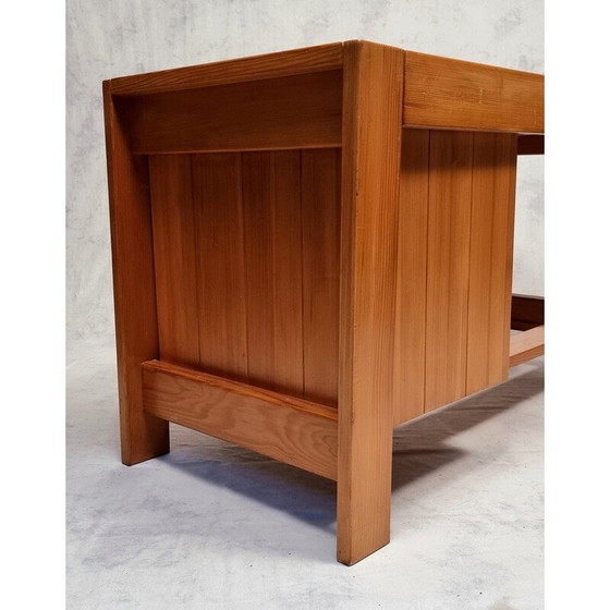 Image 1 of Vintage pine desk for La Maison Regain, 1960