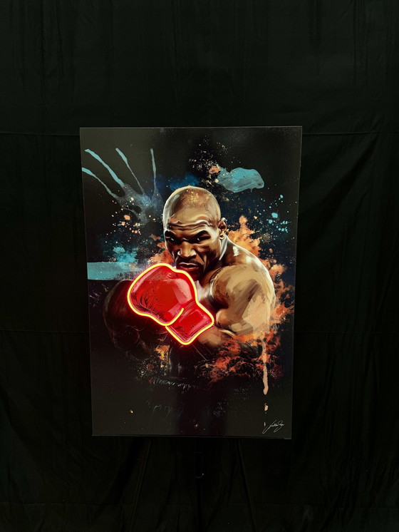 Image 1 of Lampada da parete a LED Iron Mike Tyson Ledmansion