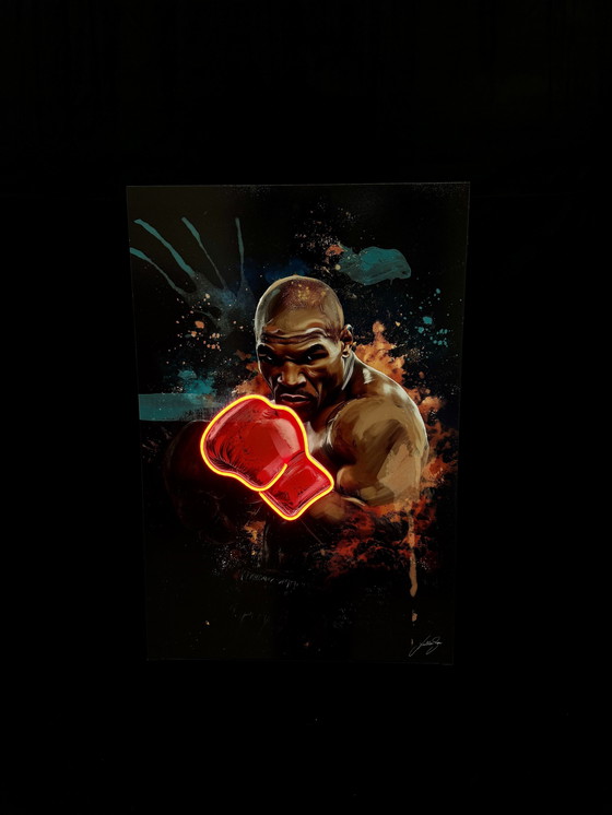 Image 1 of Lampada da parete a LED Iron Mike Tyson Ledmansion