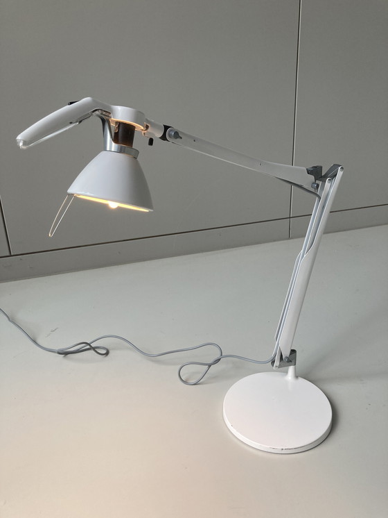 Image 1 of Lampe de table Luceplan Fortebraccio D33 blanc