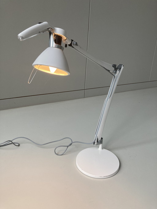 Lampe de table Luceplan Fortebraccio D33 blanc