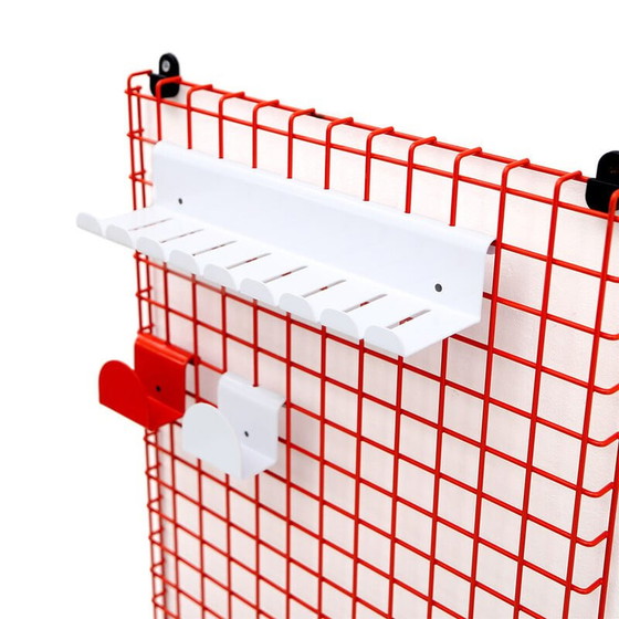 Image 1 of Vintage “Binetta” equipped grid by Boccato, Gigante and Zambusi for Seccose, 1970s