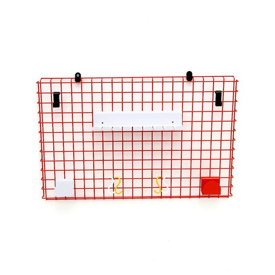 Image 1 of Vintage “Binetta” equipped grid by Boccato, Gigante and Zambusi for Seccose, 1970s