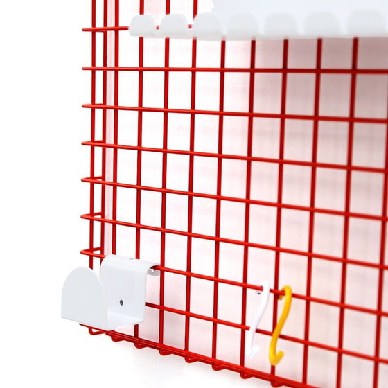 Image 1 of Vintage “Binetta” equipped grid by Boccato, Gigante and Zambusi for Seccose, 1970s