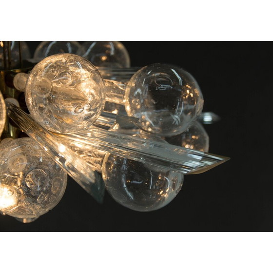 Image 1 of Vintage chandelier by René Roubicek, Czechoslovakia 1970