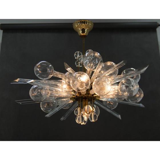 Image 1 of Vintage chandelier by René Roubicek, Czechoslovakia 1970