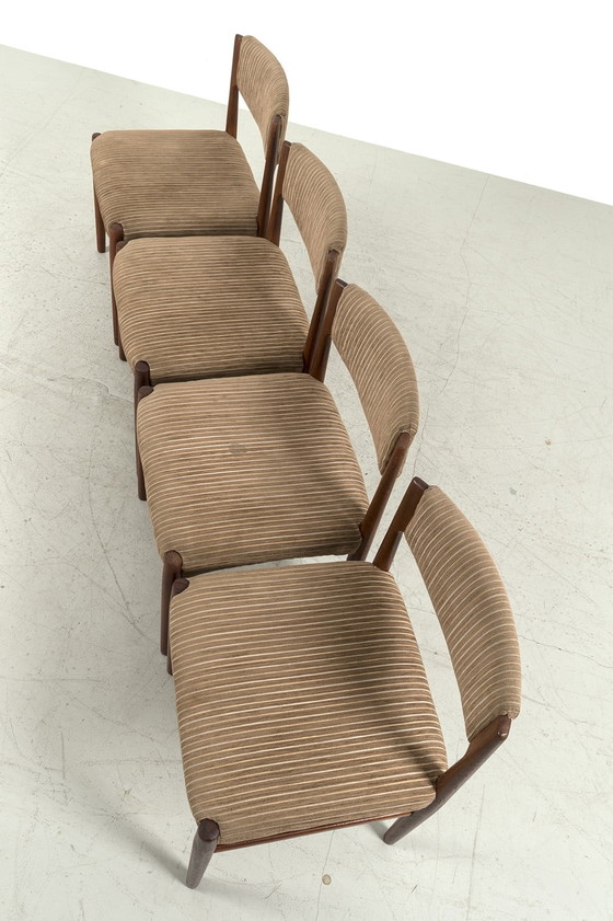 Image 1 of 4x chaises de salle à manger vintage