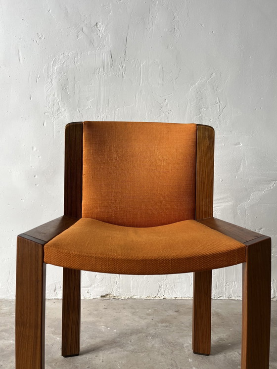 Image 1 of 4x Pozzi Model 300 chairs by Joe Colombo