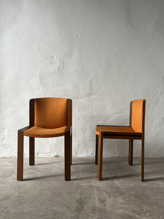 Image 1 of 4x Pozzi Model 300 chairs by Joe Colombo