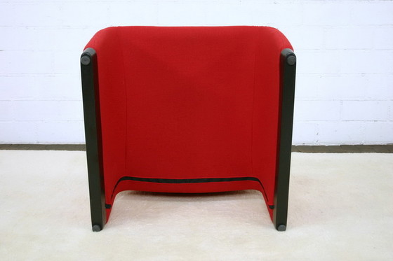 Image 1 of 1 de 3 Italian Mid Century Lounge Chair / Fauteuil, nouvelle couverture