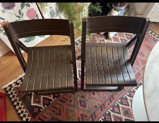 2 x Allibert Folding Chair