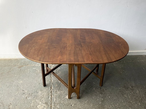 Large 1960S Mid-Century Drop Leaf Table By G Plan